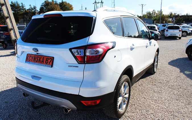 Ford Kuga cena 82900 przebieg: 46600, rok produkcji 2019 z Grudziądz małe 497